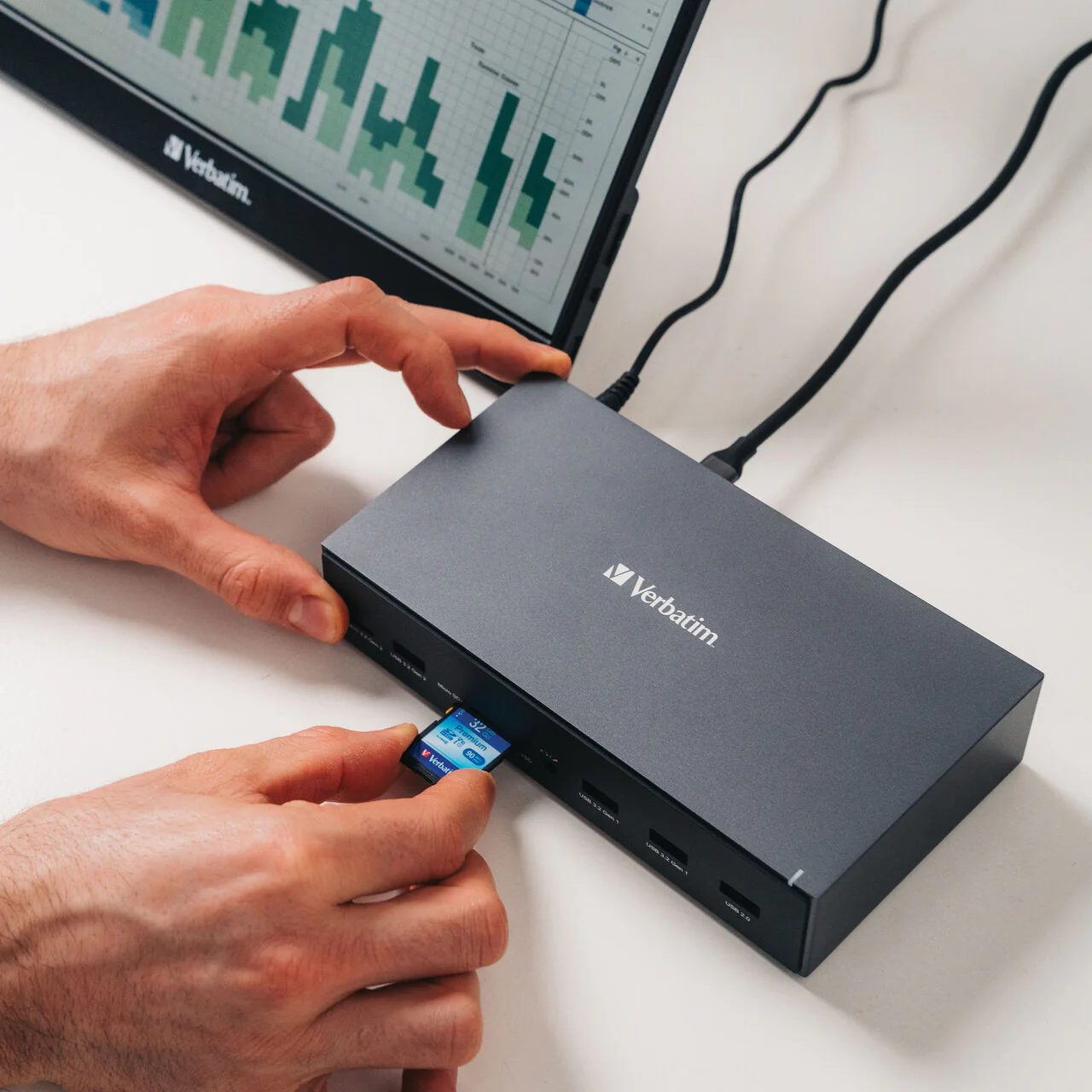 Verbatim USB-C Pro Docking Station 17-in-1 - Image 5