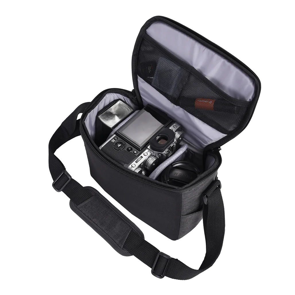 Vanguard Vesta Aspire 21 - Gray DSLR Camera Shoulder Bag – Compact & Lightweight Photography Gear Case - Image 5