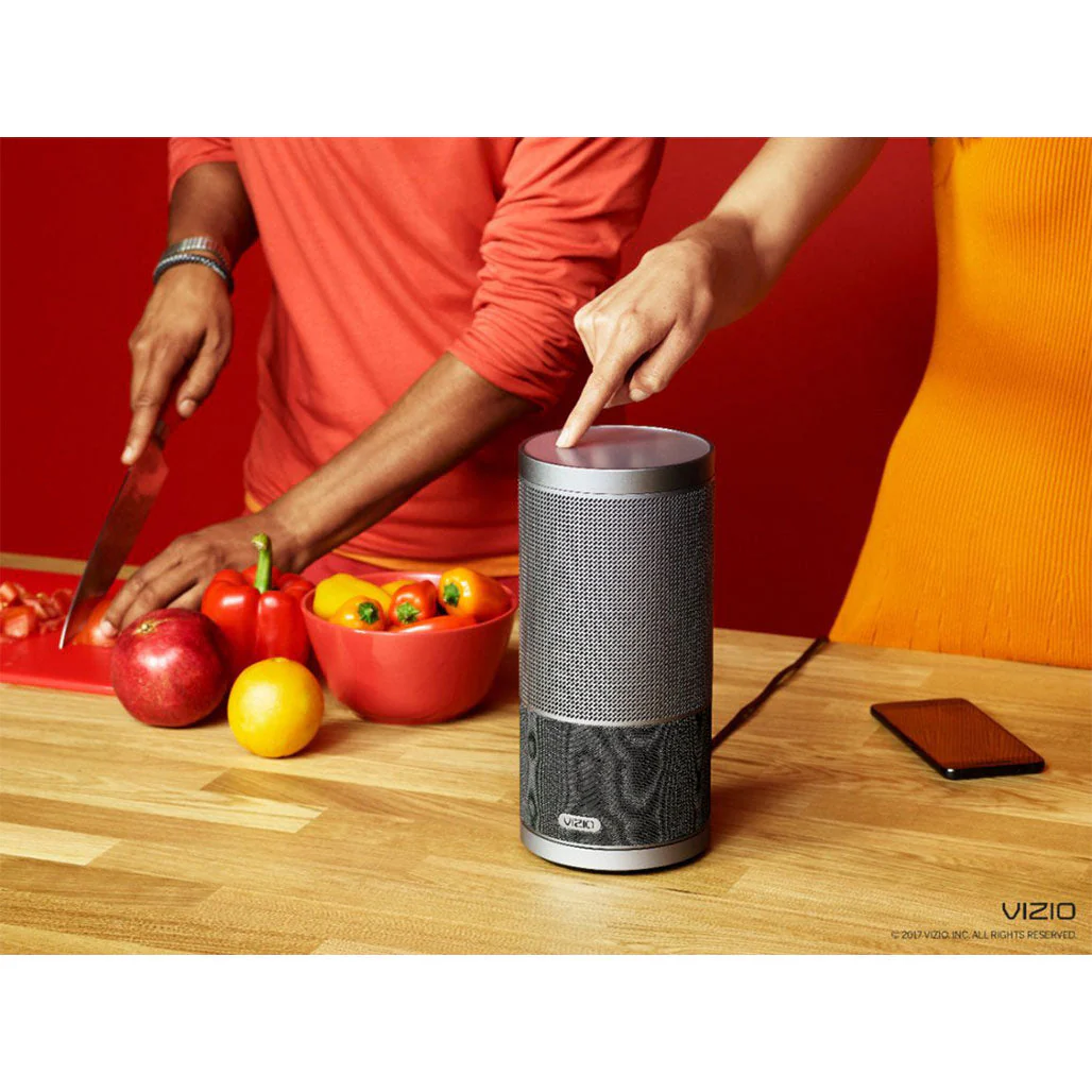 VIZIO SmartCast Crave 360 Wireless Speaker - Silver - Image 3