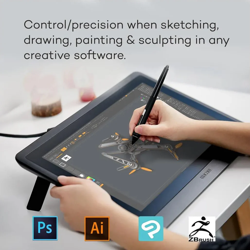 Wacom Cintiq 16 – 15.6" Full HD Creative Pen Display with Wacom Pro Pen 2 (8192 Pressure Levels) - Image 6