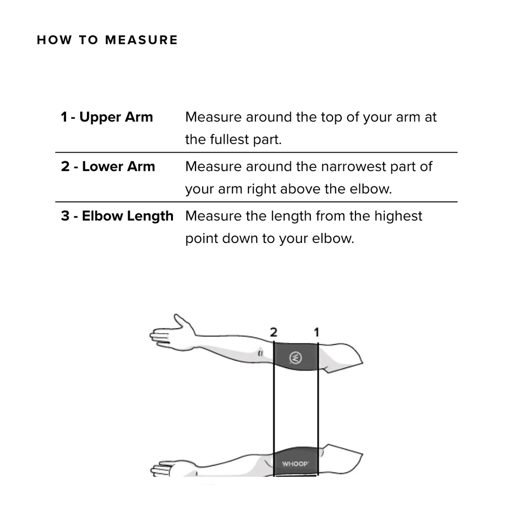 WHOOP ANY-WEAR™ Arm Sleeve – Comfortable Compression for Secure WHOOP 4.0 Wear - Image 9