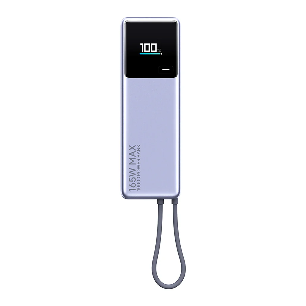 Xiaomi 165W Power Bank 10000mAh with Integrated USB-C Cable