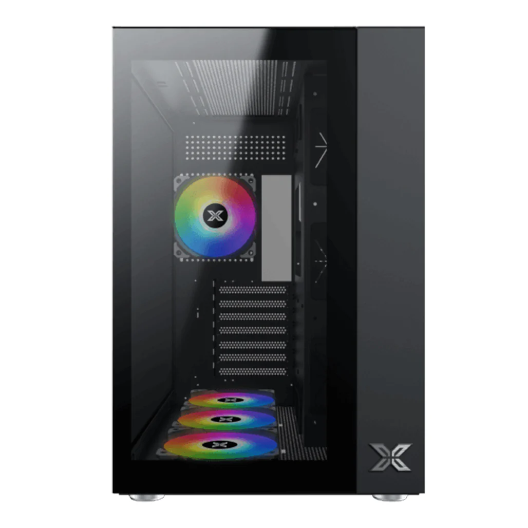 Xigmatek Aquarius Pro | Mesh Airflow Mid-Tower with Vertical GPU Support - Image 3