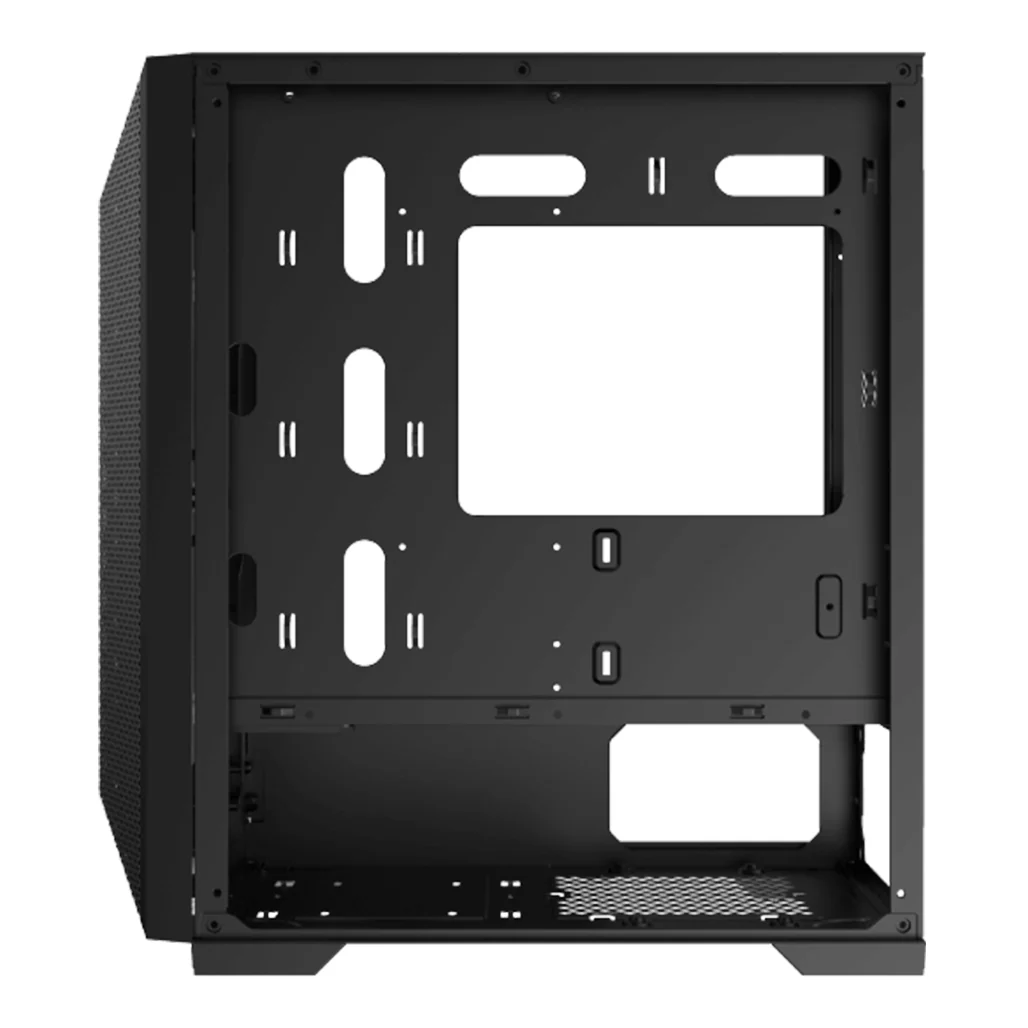 Xigmatek Gemini II Black | High-Airflow Micro-ATX Gaming Case - Image 6