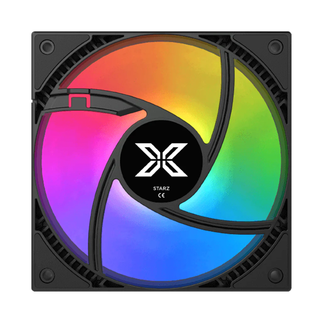 Xigmatek Starz | 120mm ARGB Fan Kit | Quiet & Efficient Cooling - Image 7