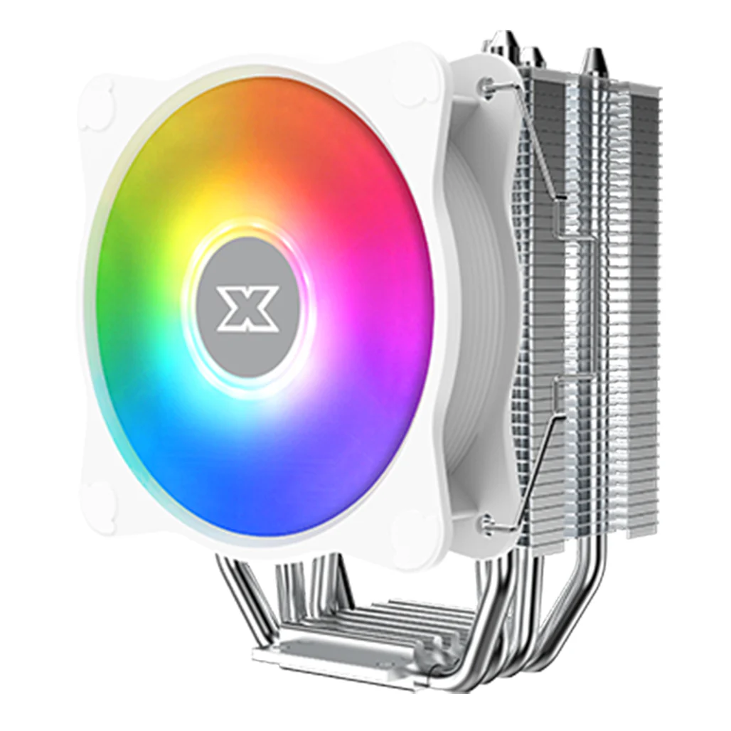Xigmatek Windpower 964 RGB Arctic – High-Performance CPU Cooler with 92mm PWM Fan & Rainbow LED - Image 3
