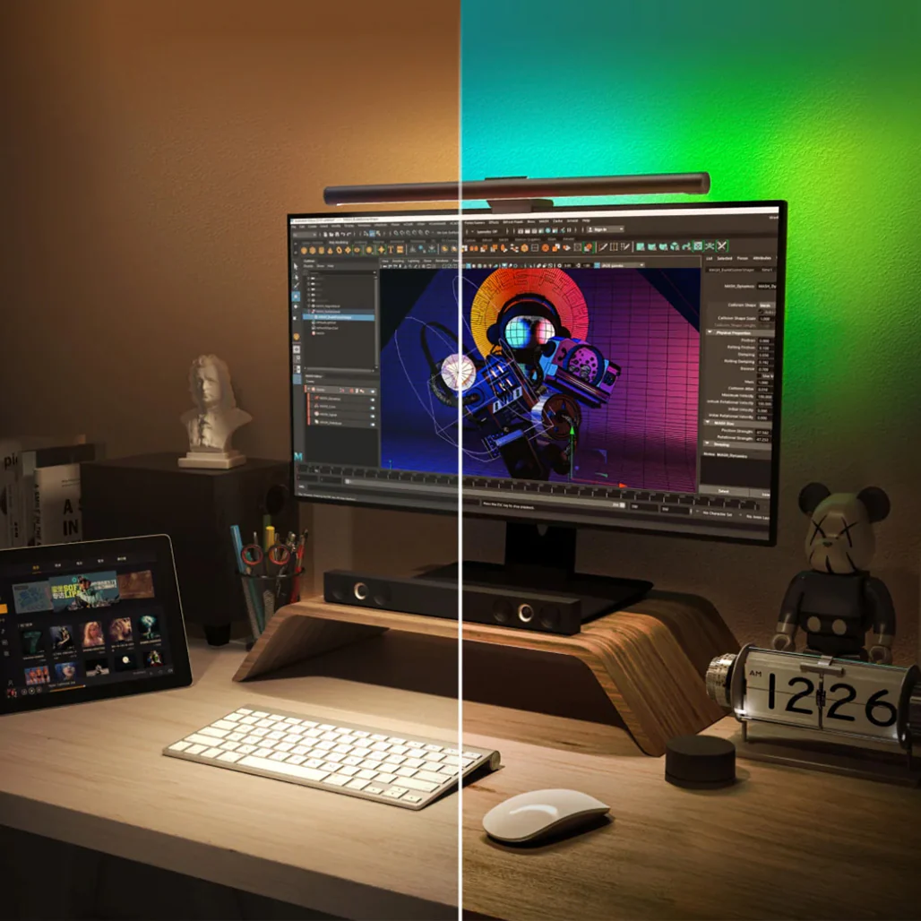 Yeelight Monitor Light Bar Pro with Razer Chroma RGB – RGB Backlight Sync for Gaming & Workstations - Image 4