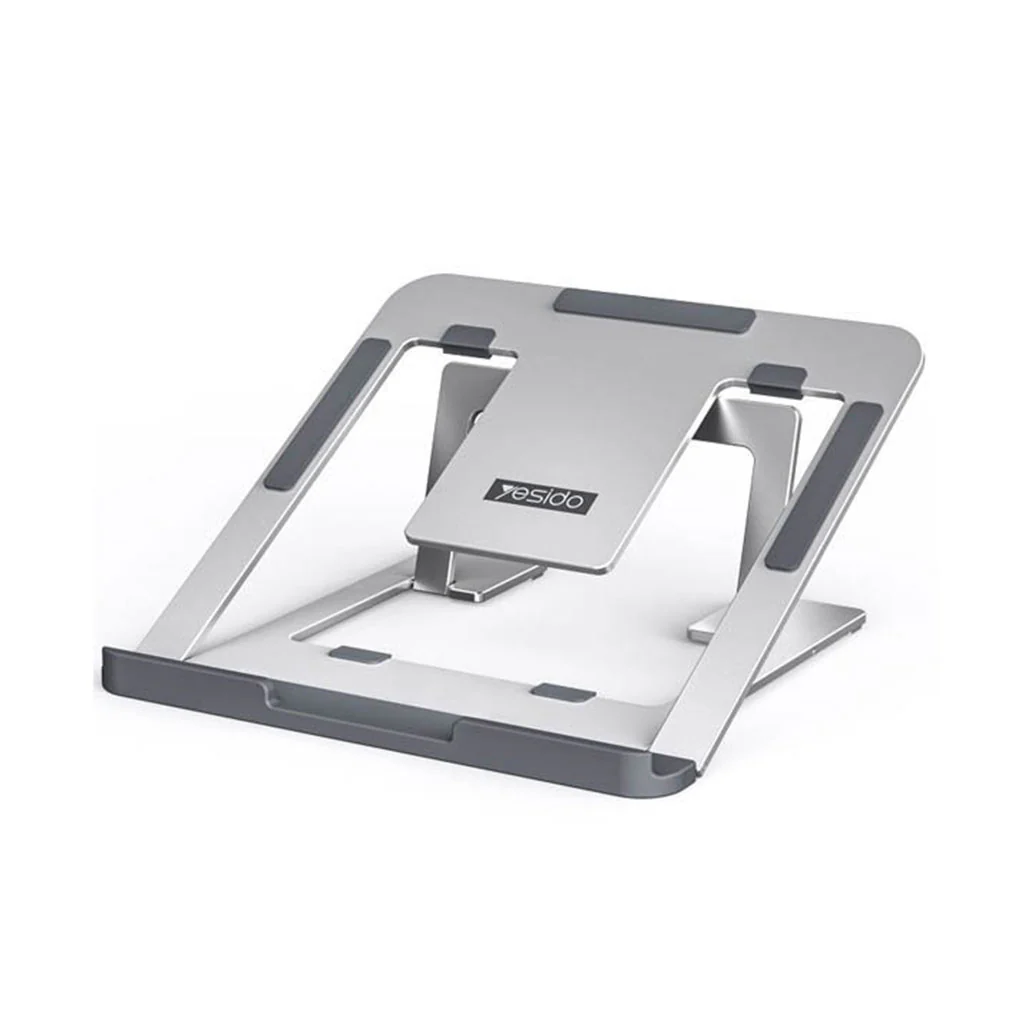 Yesido LP02 Aluminum Adjustable Laptop Stand | Fits 11-17 Inch Laptops | Ergonomic Design