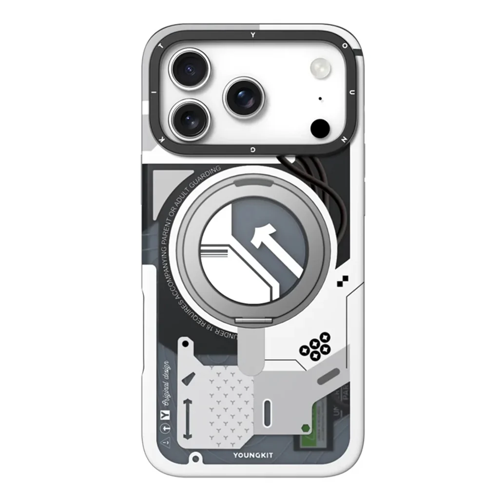 YOUNGKIT Magnetic Case for iPhone 17 Series with 360° Rotating Kickstand - Image 2